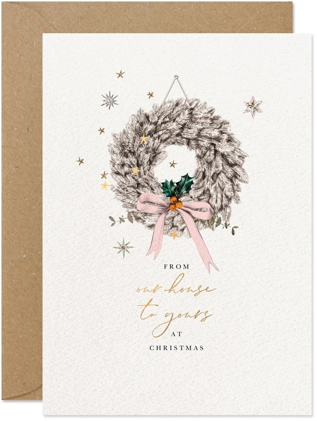  Felicitare - From Our House to Yours at Christmas | Stephanie Davies 
