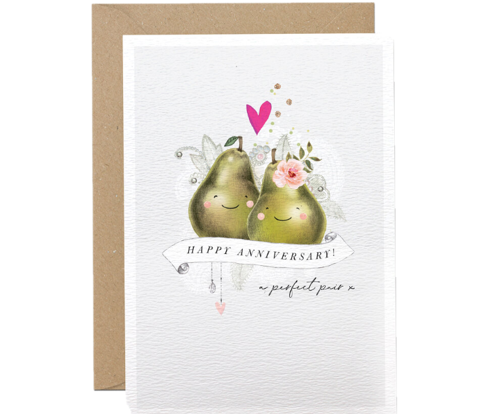 Felicitare - Pear Card | Green Pheasant