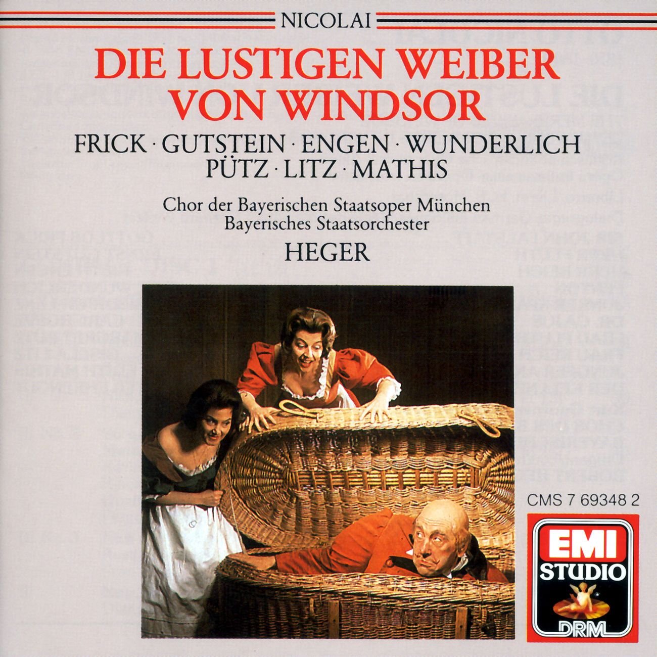 Nicolai: Die lustigen Weiber von Windsor | Robert Heger, Ernst Gutstein, Kieth Engen