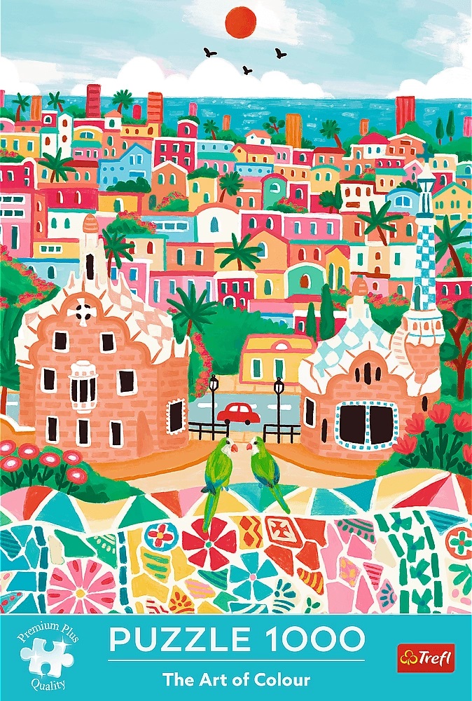 Puzzle 1000 piese - Premium Plus - Barcelona | Trefl - 1