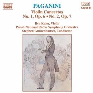 Naxos Violin concertos nos. 1 and 2 | niccolo paganini