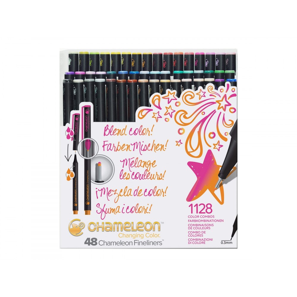 Set 48 linere - Chameleon Fineliners | Chameleon Pens