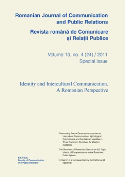 Romanian Journal of Communication and Public Relations / Revista romana de comunicare si relatii publice nr.24 / 2011 |