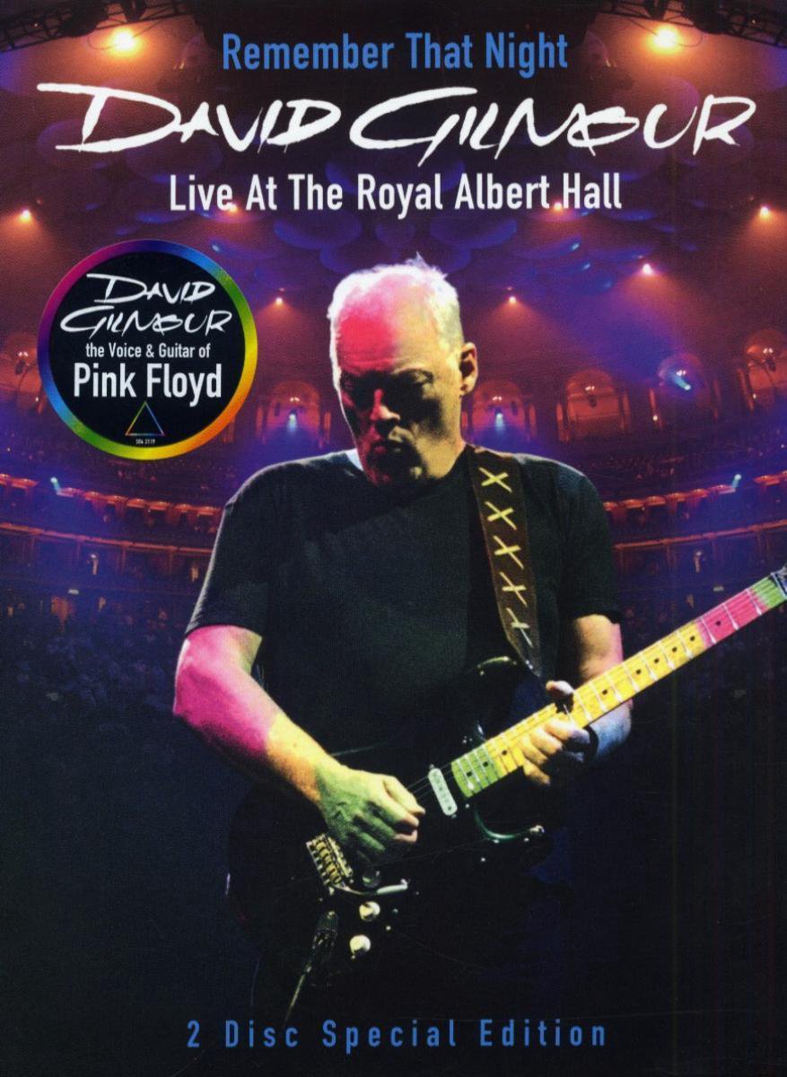 Remember That Night. Live At The Royal Albert Hall (DVD Slipcase) | David Gilmour