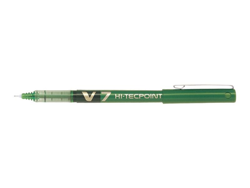 Roller Hi-tecpoint V7 0.7 - Verde | Pilot