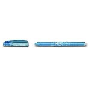 Pilot frixion extra fine needle point erasable roller ball pen - light blue ink colour | Pilot