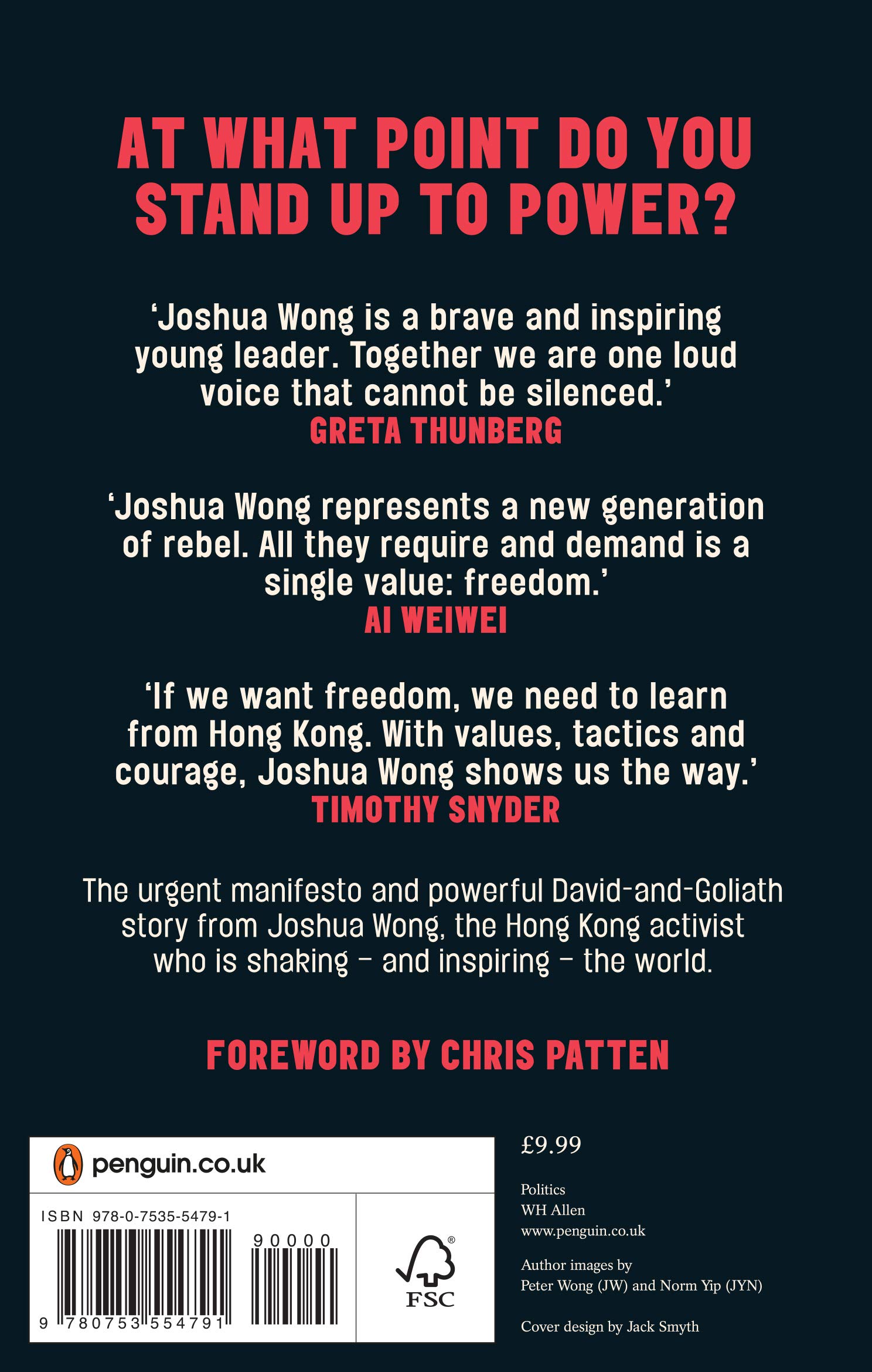 Unfree Speech | Joshua Wong