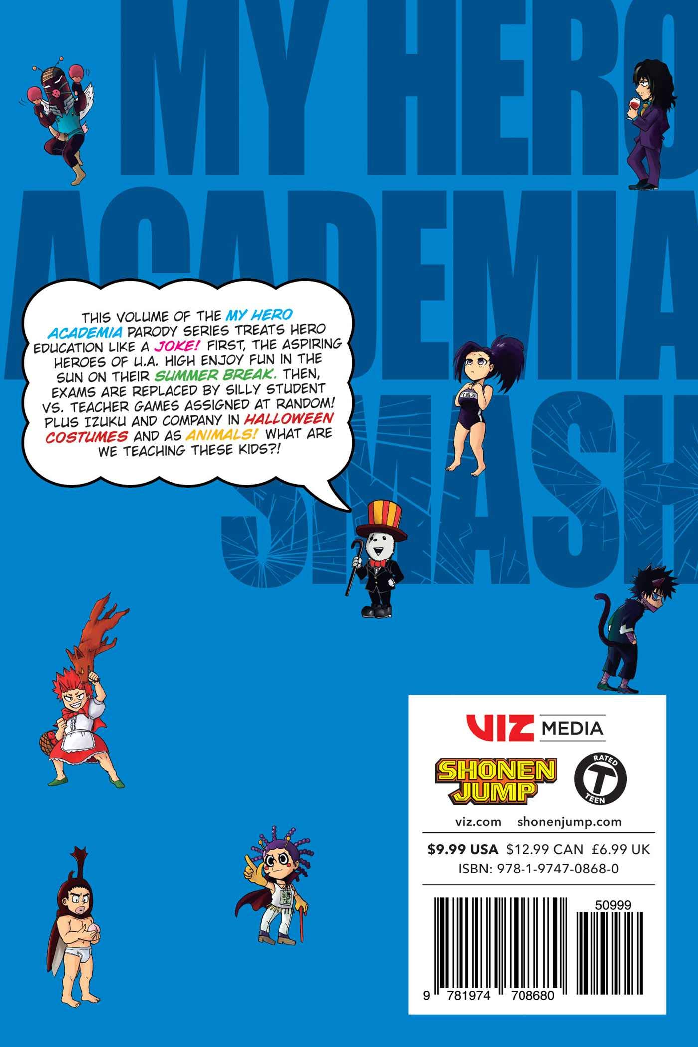 My Hero Academia: Smash!! Volume 3 | Hirofumi Neda, Kohei Horikoshi