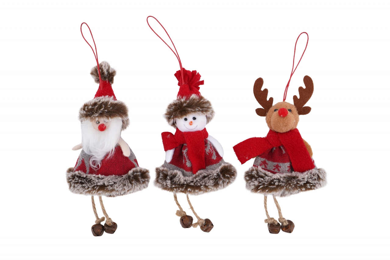 Decoratiune pentru brad - Fabric Christmas Decs | CGB Giftware