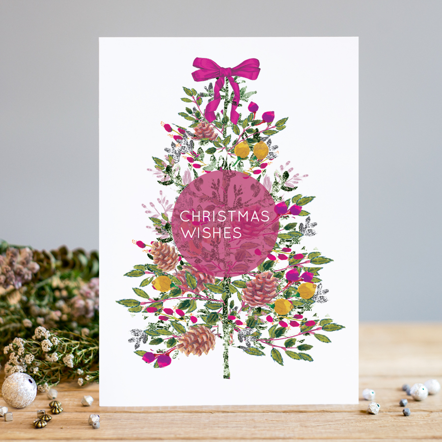  Felicitare - Christmas Tree | Louise Tiler Designs 