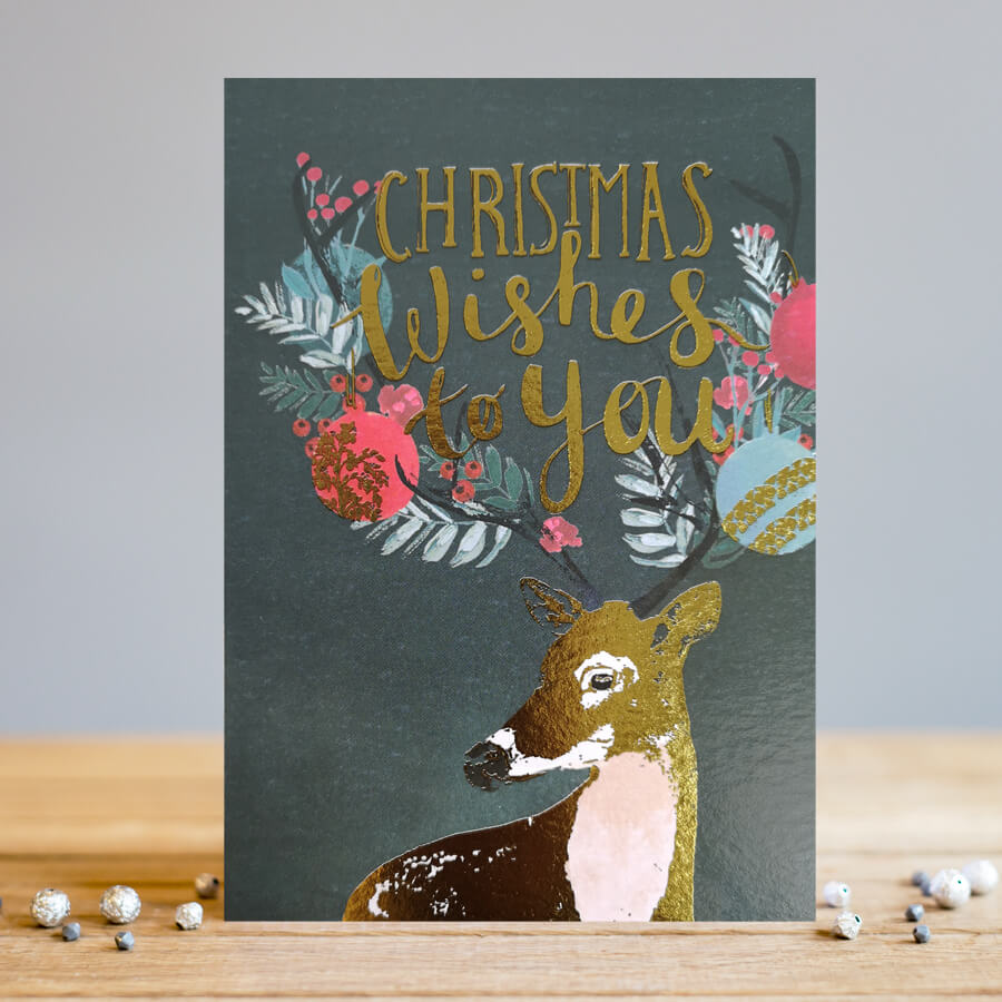 Felicitare - Christmas Deer | Louise Tiler Designs