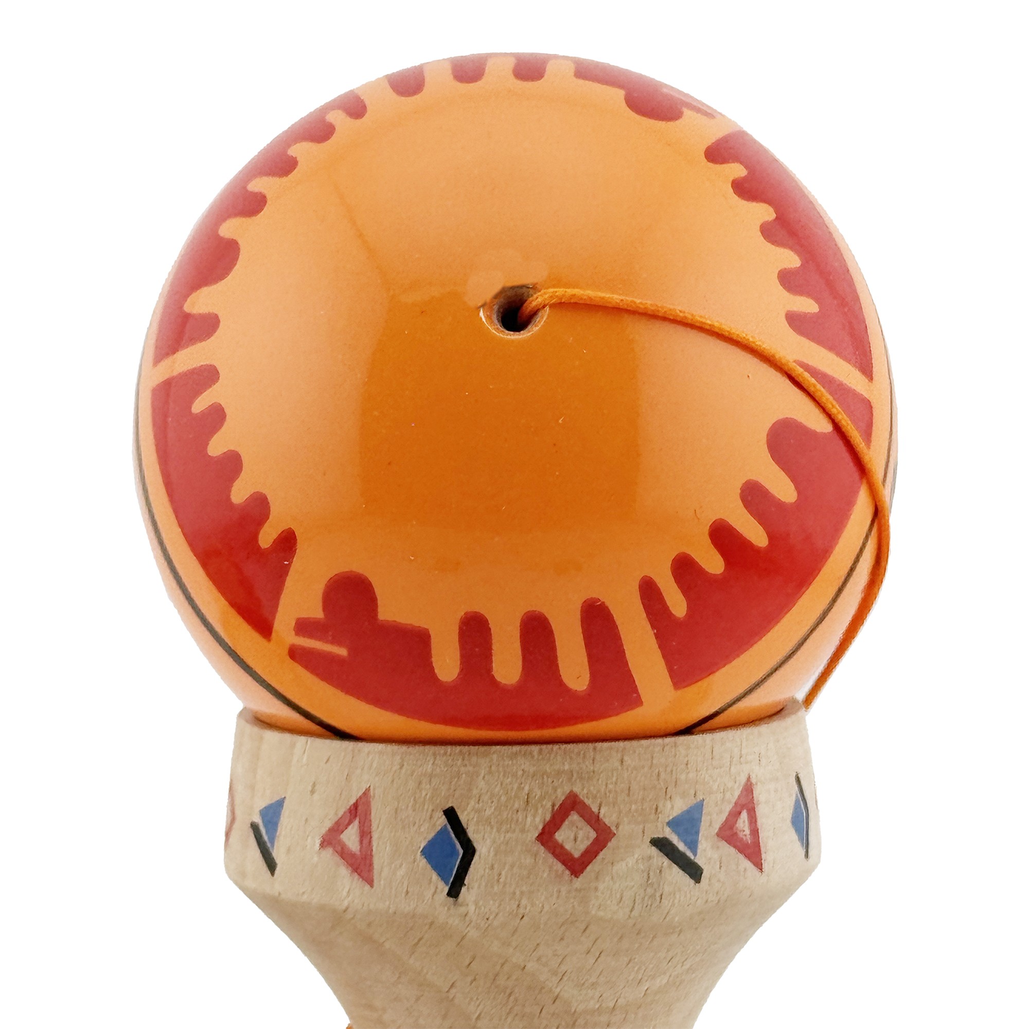 Jucarie de indemanare - Kendama X Dragon, Portocaliu/Negru | X - 1