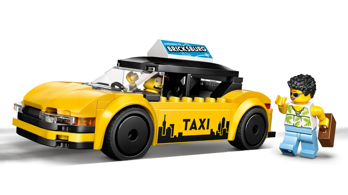 LEGO City - Yellow Taxi (60487) | LEGO - imagine 5