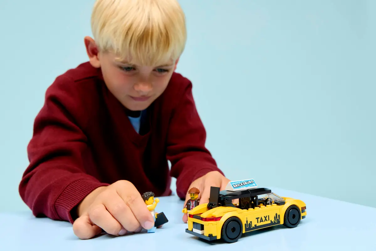 LEGO City - Yellow Taxi (60487) | LEGO - imagine 6
