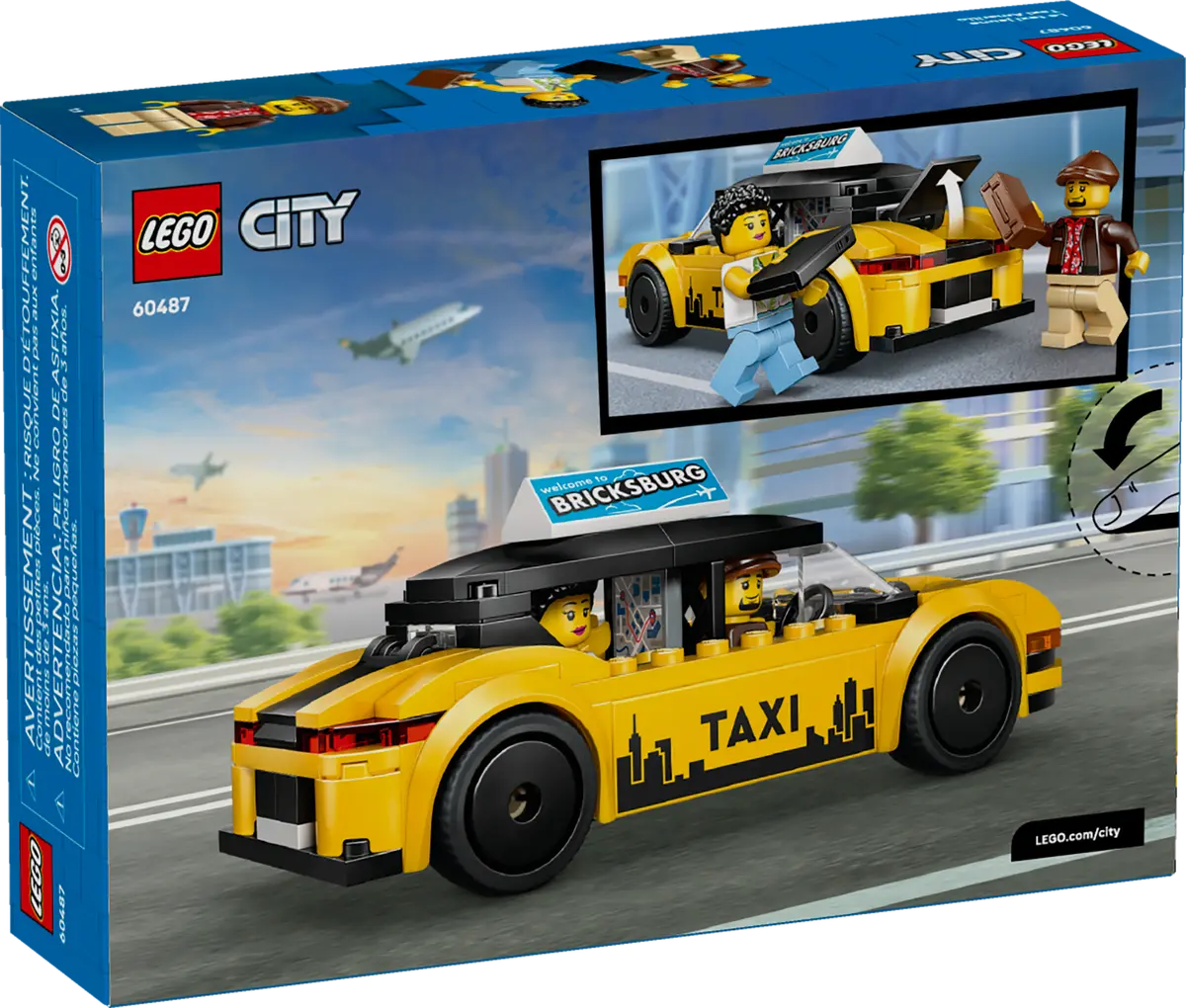 LEGO City - Yellow Taxi (60487) | LEGO - imagine 8