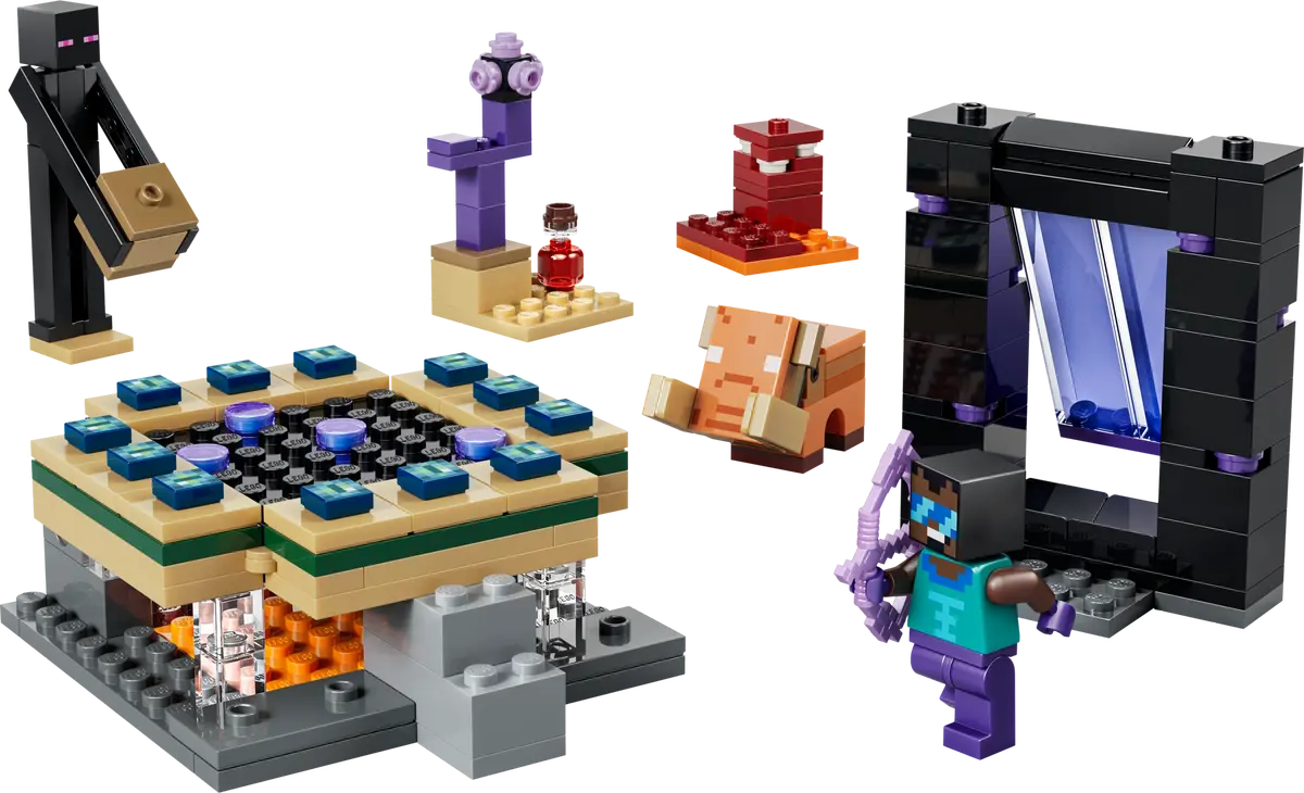 LEGO Minecraft - Nether and End Portal Journey (21584) | LEGO - imagine 2