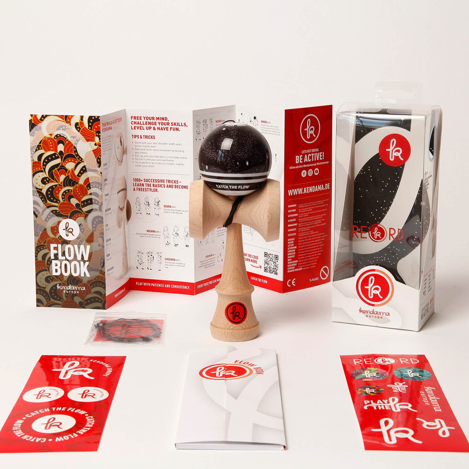 Jucarie de indemanare - Kendama Record Plus - Stardance MC | Kendama Europe - 3