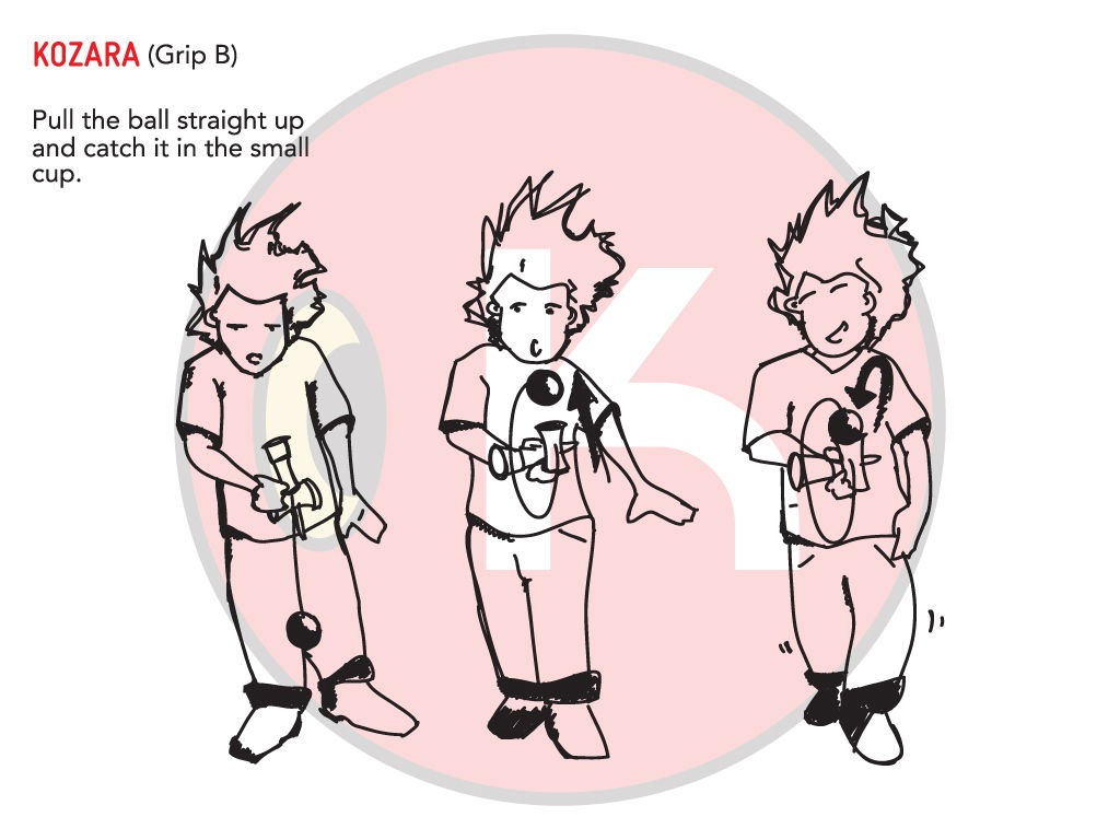 Jucarie de indemanare - Kendama Record Plus - Stardance MC | Kendama Europe - 5