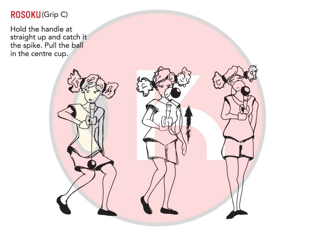 Jucarie de indemanare - Kendama Record Plus - Stardance MC | Kendama Europe - 7