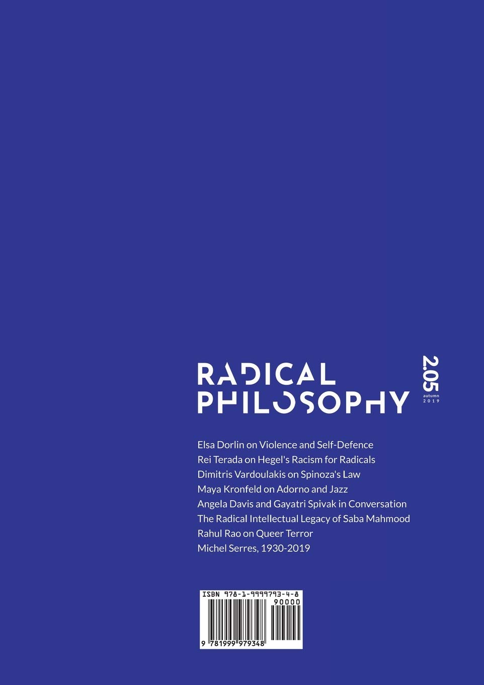 Radical Philosophy 2.05 | Radical Philosophy Collective - 1 | YEO