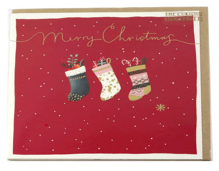 Felicitare - Three Stockings | Ling Design image