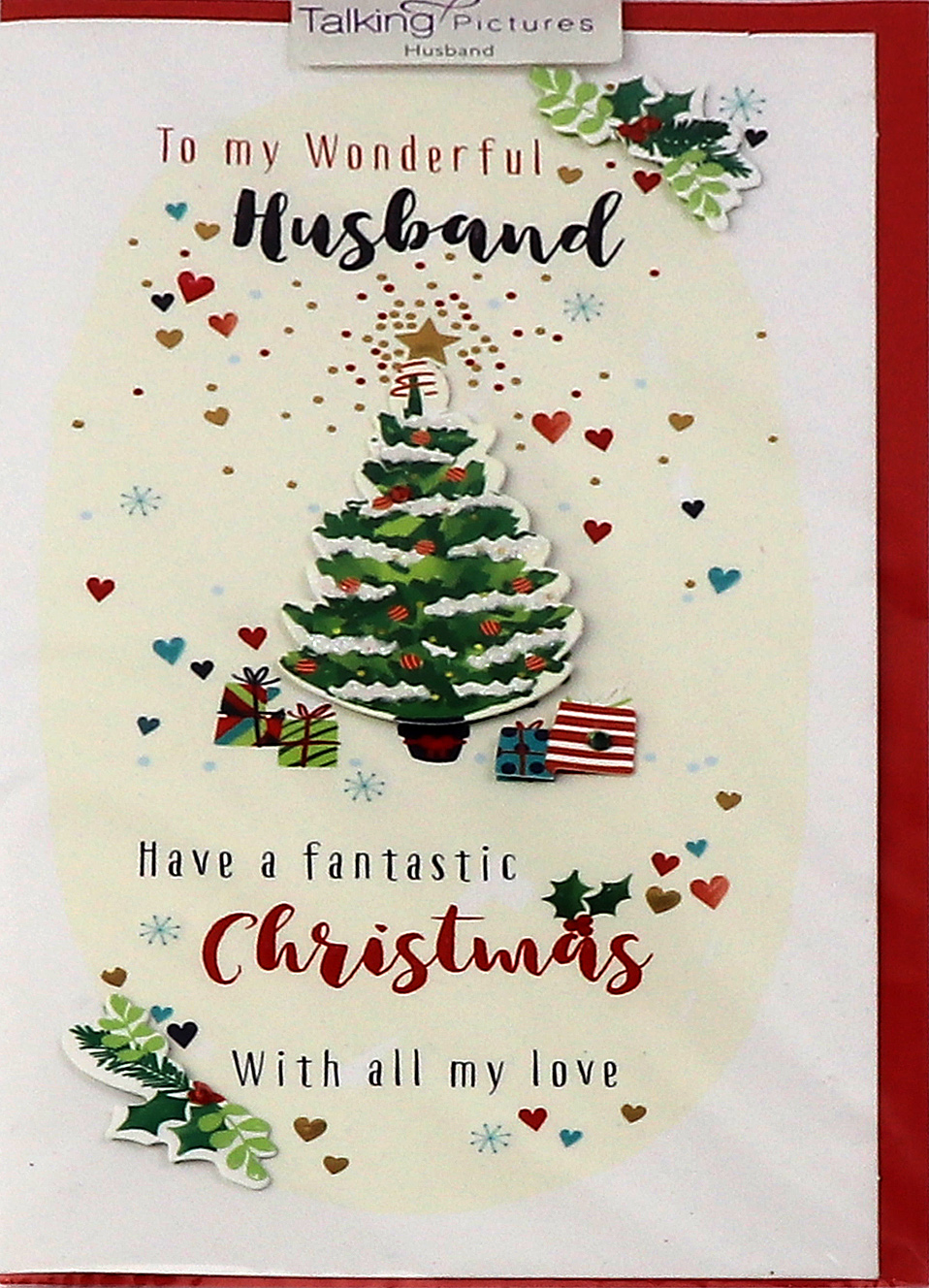  Felicitare - Husband Fantastic Christmas | Talking Pictures 