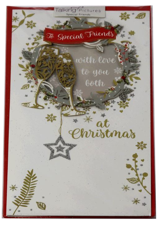  Felicitare - Papercut - Christmas Special Friends | Ling Design 