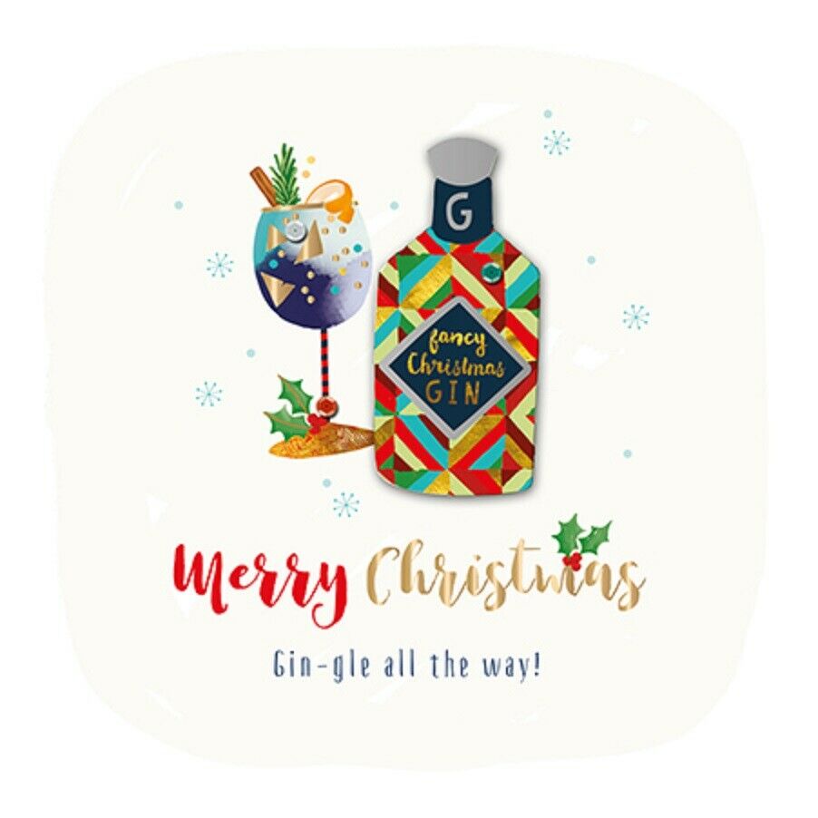 Felicitare - Merry Christmas Gin-gle All The Way | Talking Pictures