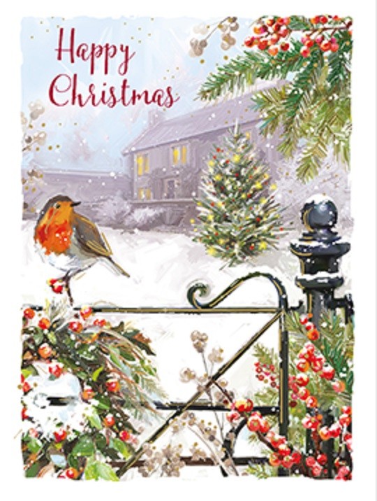  Felicitare - Christmas Robin | Ling Design 