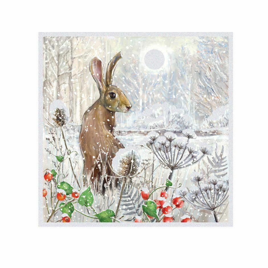 Felicitare - Rabbit Starting To Snow | Ling Design