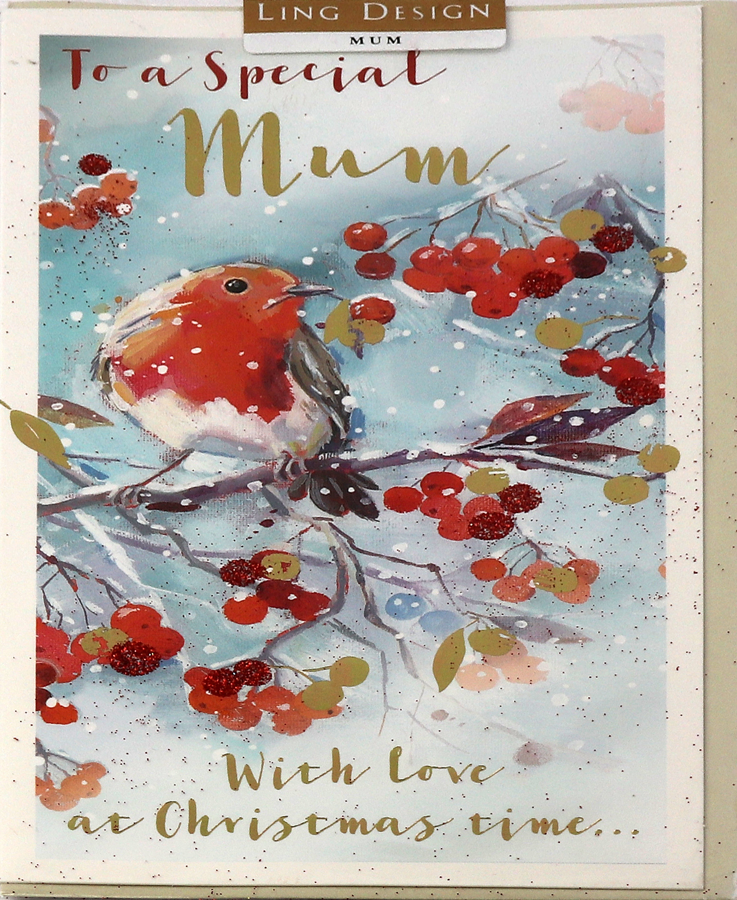  Felicitare - To A Special Mum With Love At Christmas Time | Ling Design 
