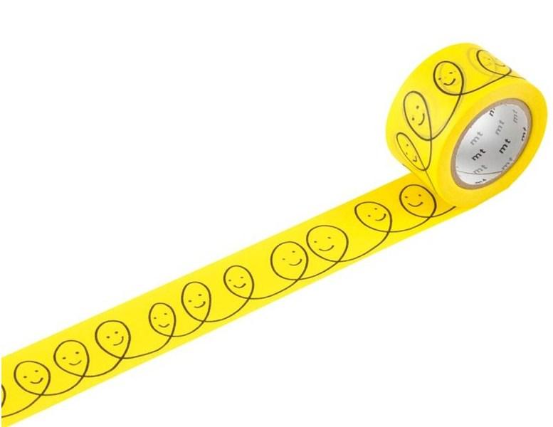 Masking Tape Mina Perhonen: Smile Yellow | Mark\'s Tokyo Edge