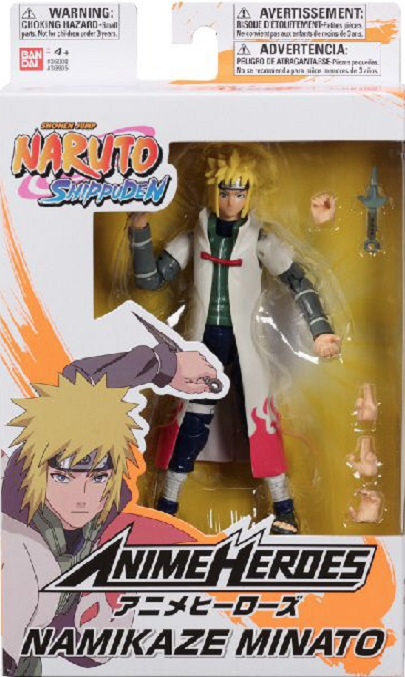 Figurina - Naruto Shippuden Anime Heroes - Namikaze Minato | Bandai - imagine 5