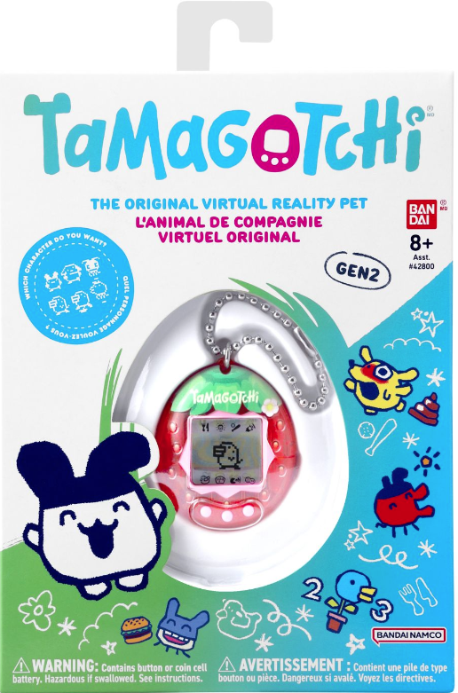 Jucarie - Tamagotchi original - Fresh Strawberry | Bandai - imagine 5