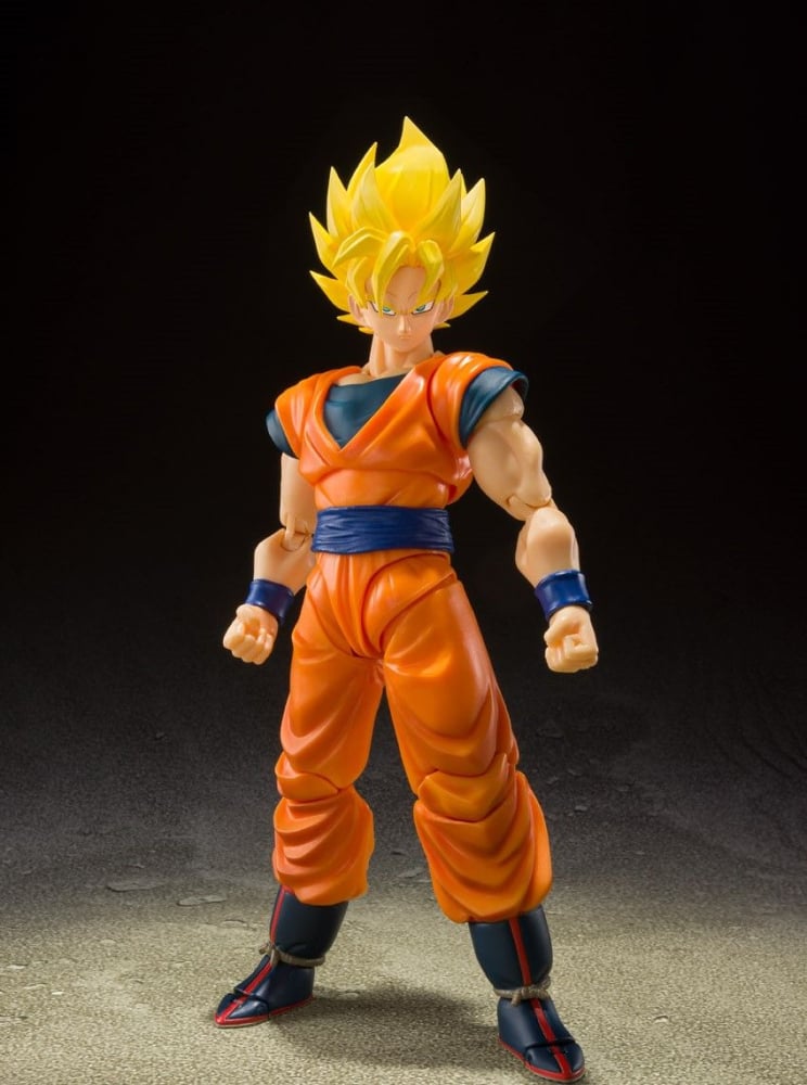 Figurina - Dragon Ball Super - Dragon Stars series - Super Saiyan Goku,17 cm | Bandai - imagine 6