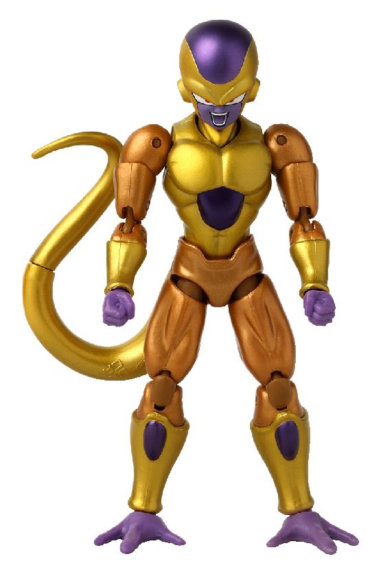 Set 2 figurine - Dragon Ball - Dragon Stars series - Golden Frieza si Super Saiyan Blue Goku | Bandai - imagine 5