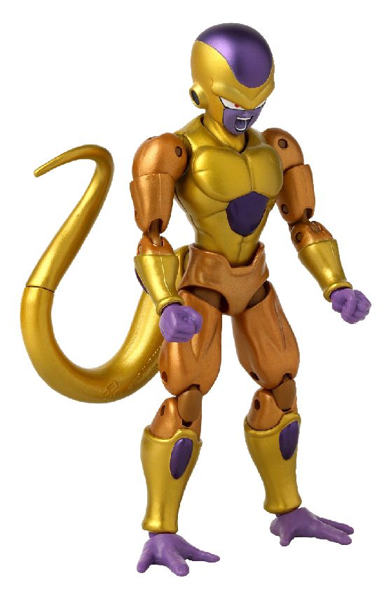 Set 2 figurine - Dragon Ball - Dragon Stars series - Golden Frieza si Super Saiyan Blue Goku | Bandai - imagine 6