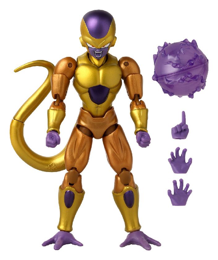 Set 2 figurine - Dragon Ball - Dragon Stars series - Golden Frieza si Super Saiyan Blue Goku | Bandai - imagine 7
