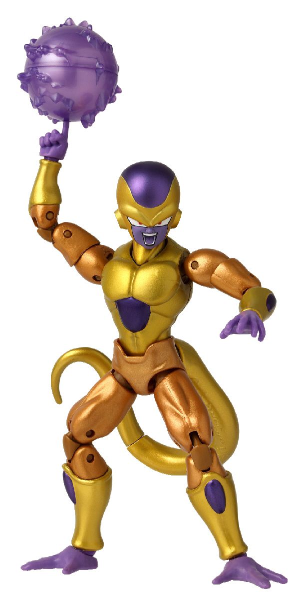 Set 2 figurine - Dragon Ball - Dragon Stars series - Golden Frieza si Super Saiyan Blue Goku | Bandai - imagine 8