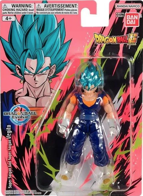 Figurina - Dragon Ball Evolve - God Super Saiyan Vegito | Bandai - imagine 5