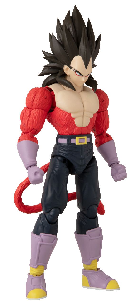 Figurina - Dragon Ball - Dragon Stars series - Super Saiyan 4 Vegeta | Bandai - imagine 2