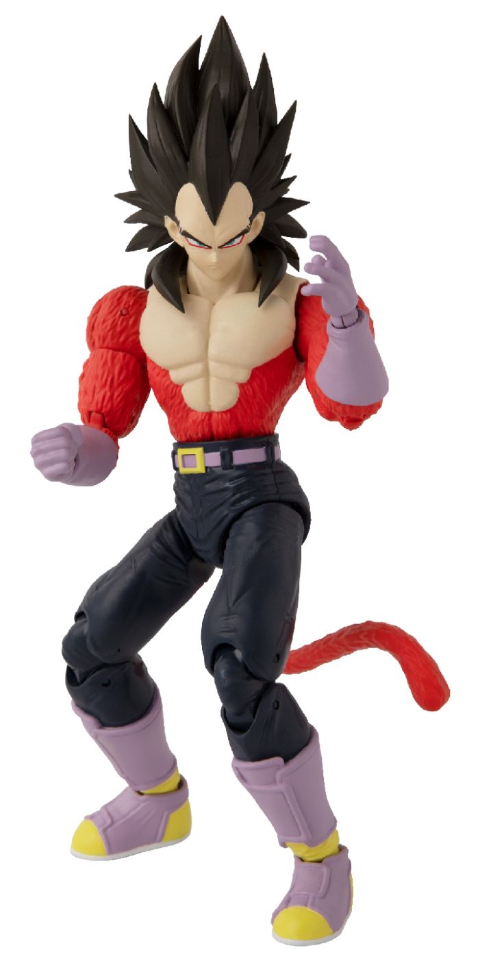 Figurina - Dragon Ball - Dragon Stars series - Super Saiyan 4 Vegeta | Bandai - imagine 4