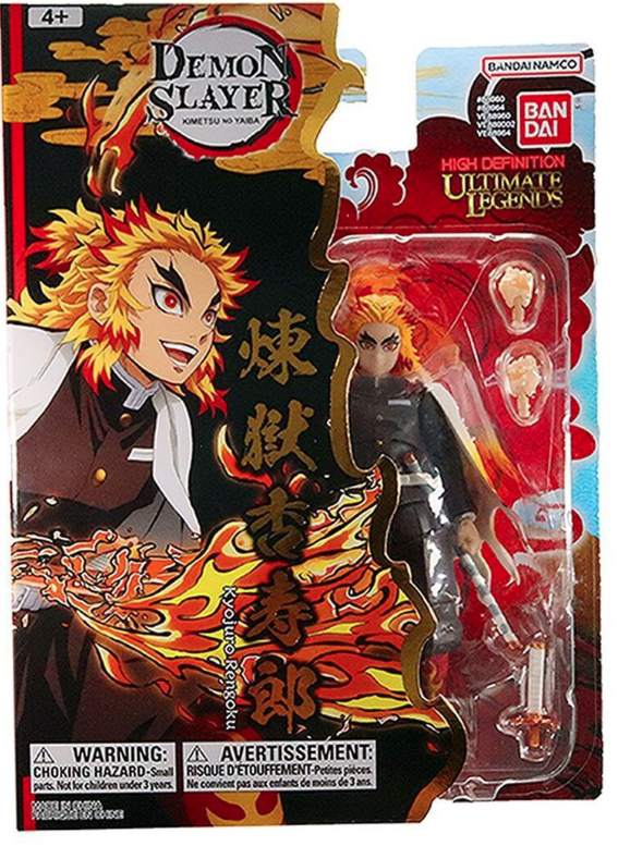 Figurina - Demon Slayer: Kimetsu no Yaiba - Ultimate Legends - Kyojuro Rengoku | Bandai - imagine 3