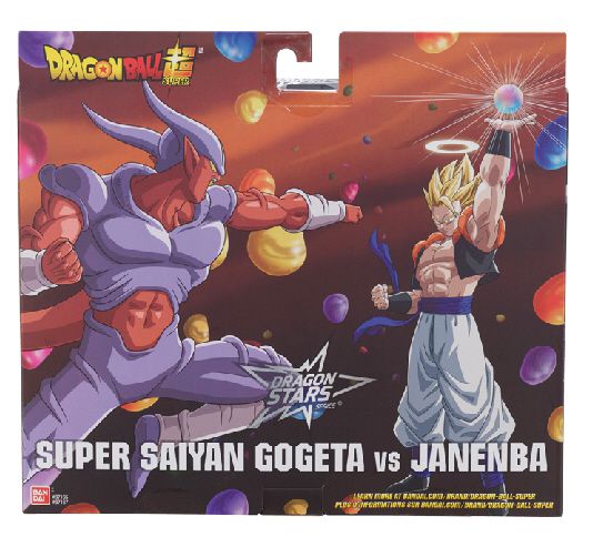 Set 2 figurine - Dragon Ball Super - Dragon Stars series - Janenba si Super Saiyan Gogeta | Bandai - imagine 3