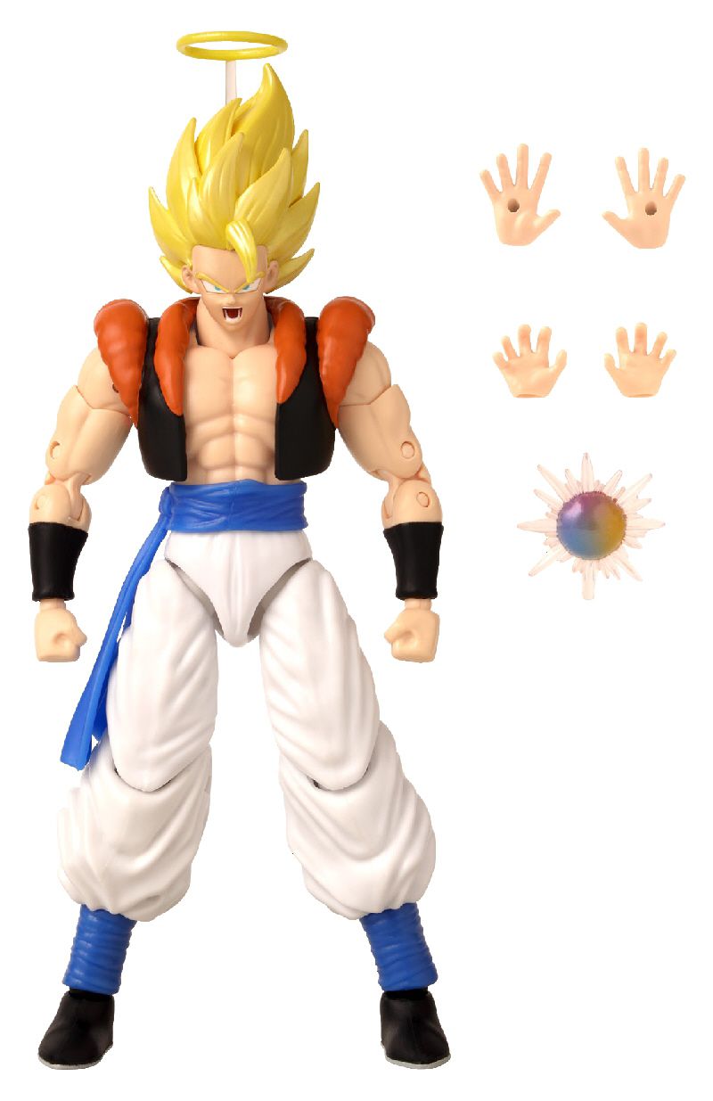 Set 2 figurine - Dragon Ball Super - Dragon Stars series - Janenba si Super Saiyan Gogeta | Bandai - imagine 8