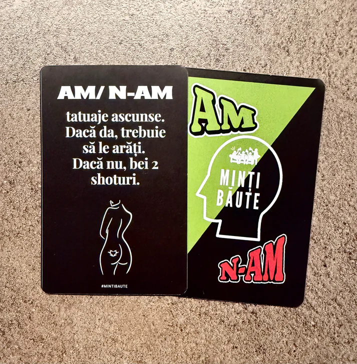 Joc de carti - Minti Baute - Am N-am | Minti baute - 1