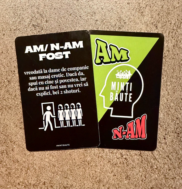 Joc de carti - Minti Baute - Am N-am | Minti baute - 4