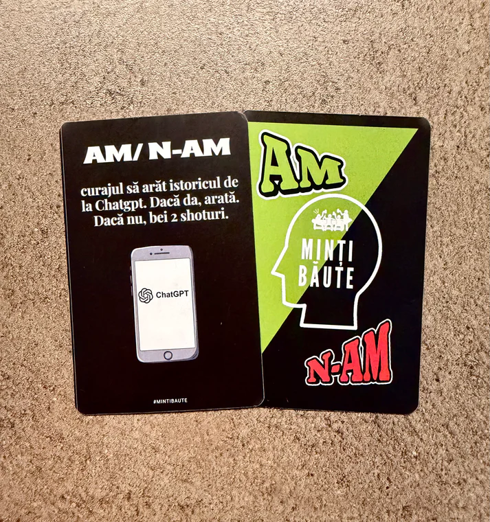 Joc de carti - Minti Baute - Am N-am | Minti baute - 6