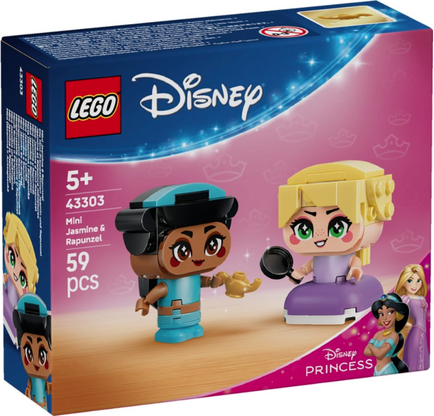 LEGO Disney Princess - Miniprintesele Jasmine si Rapunzel (43303) | LEGO - imagine 6