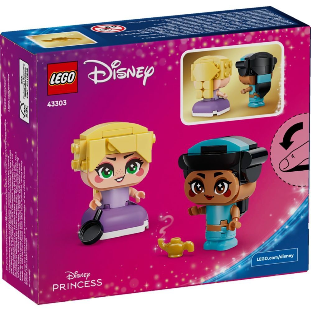 LEGO Disney Princess - Miniprintesele Jasmine si Rapunzel (43303) | LEGO - imagine 5